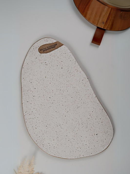 Tábua de Frios Oval orgânica personalizada