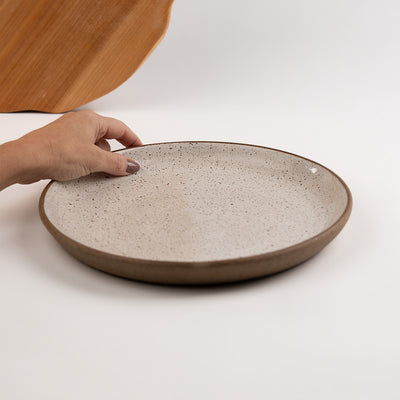 Bandeja redonda sem alça