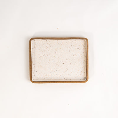 Prato Retangular Borda Reta