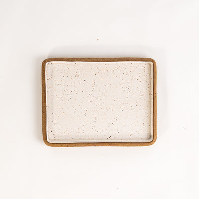 Prato Retangular Borda Reta