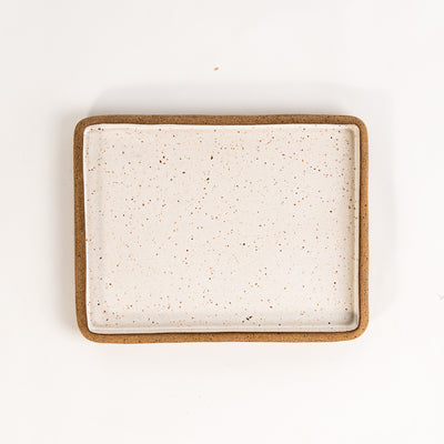 Prato Retangular Borda Reta