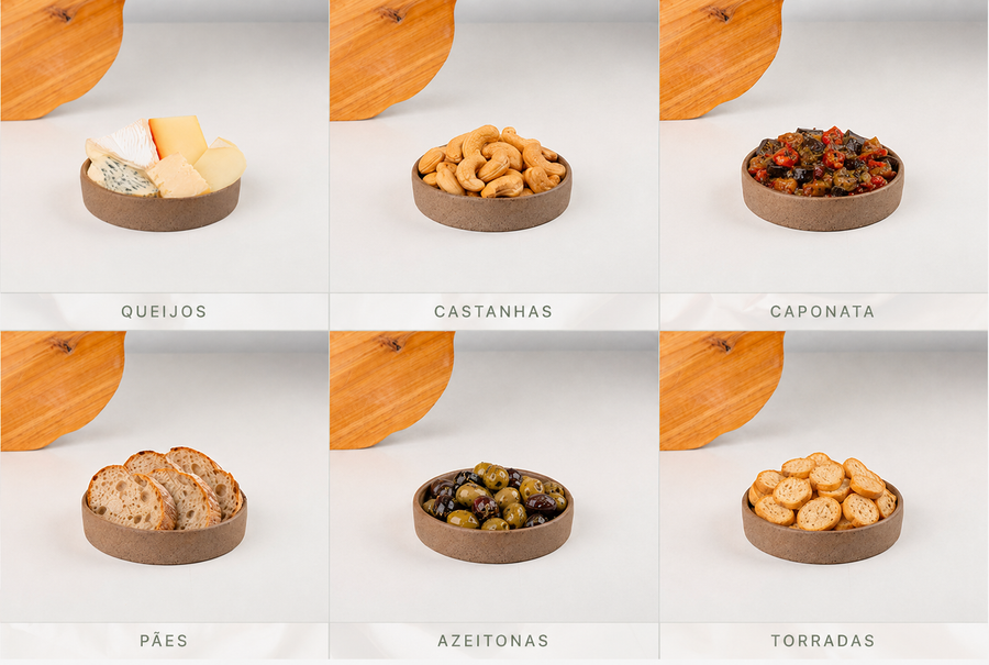 Sabores fáceis de compartilhar.