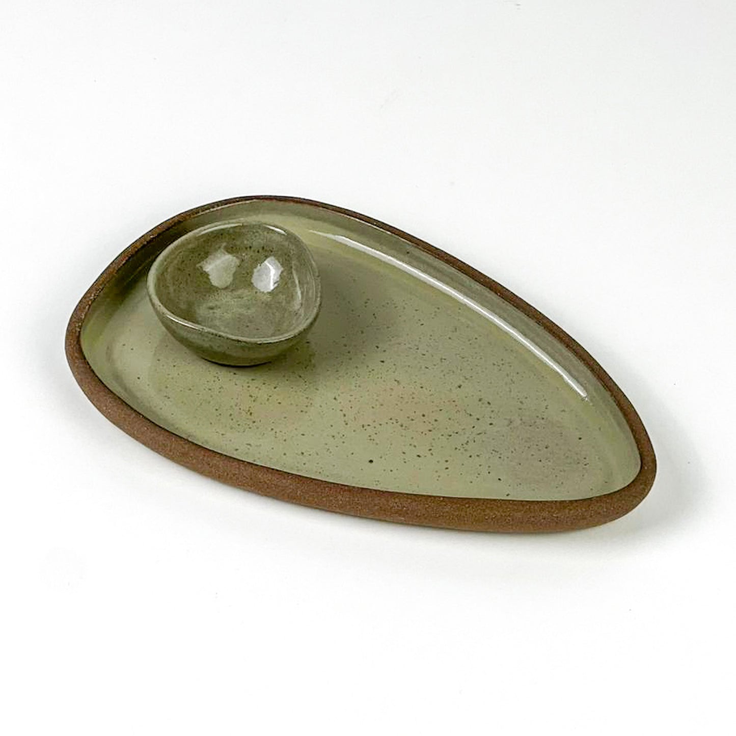 Set pratinho  individual triângulo com nosoki triângulo