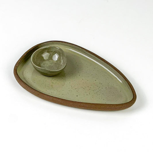 Set pratinho  individual triângulo com nosoki triângulo